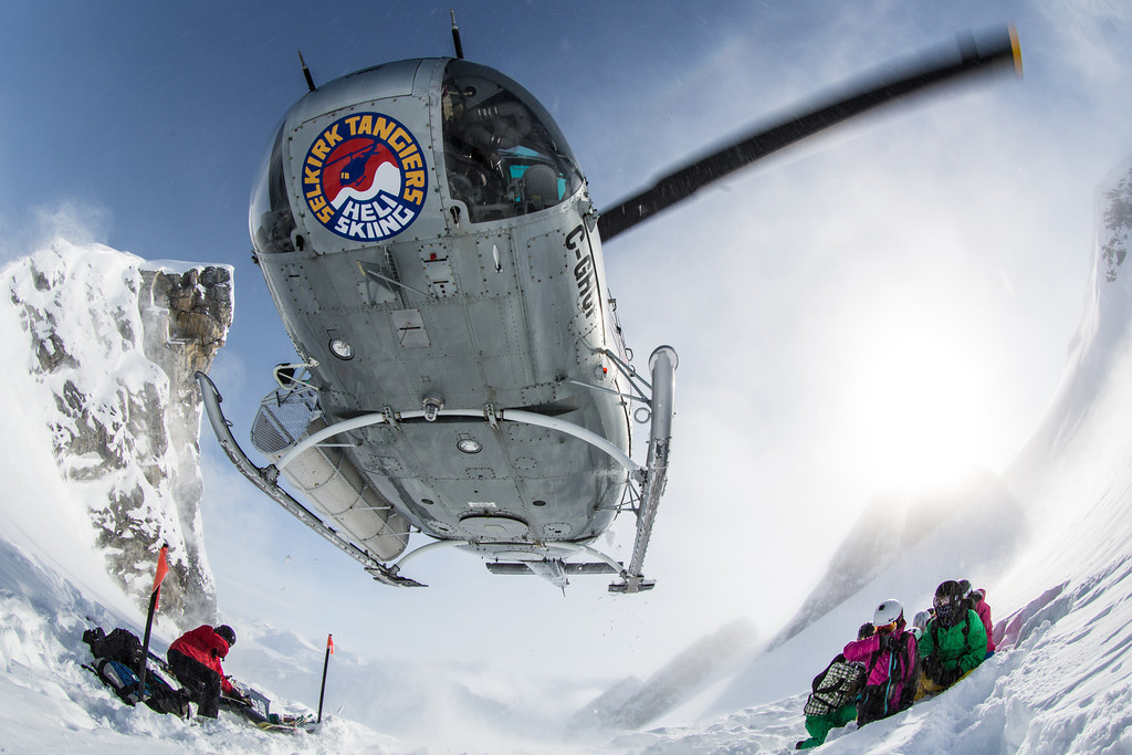 Kanada im Winter mit Heliskiing